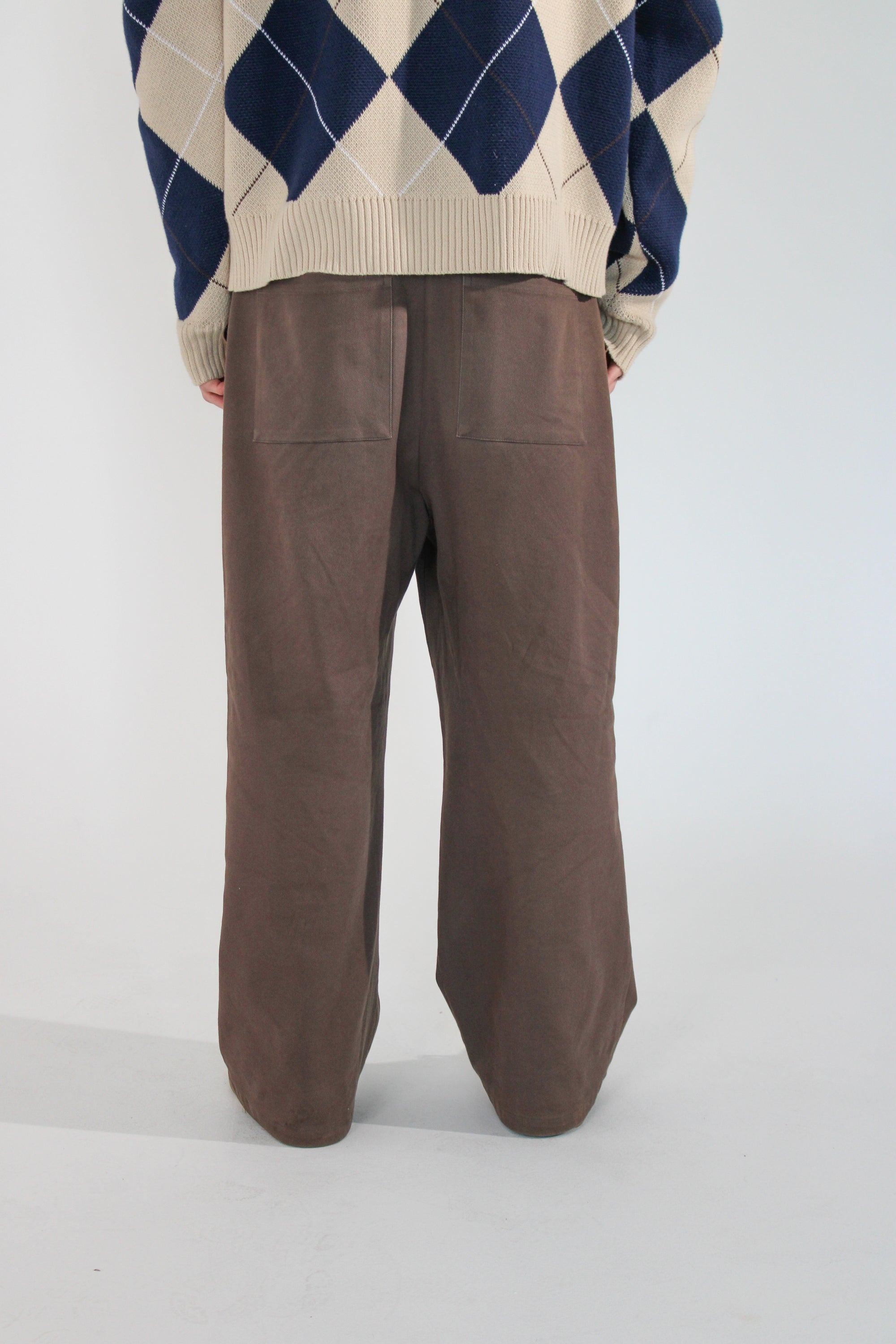ETIQUETTE NOIRE™ Wide-Fit Pleated Trousers