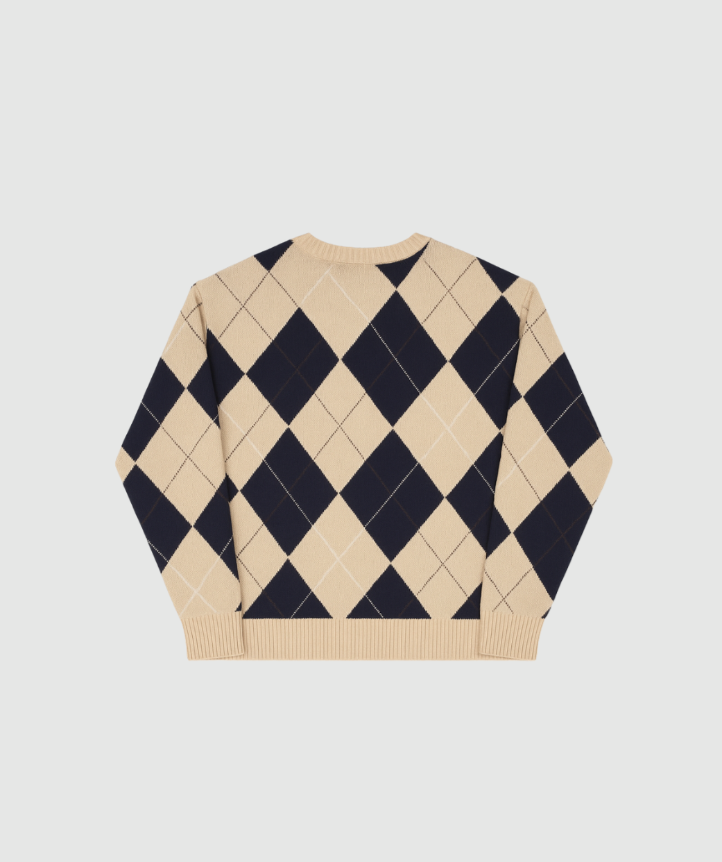 ETIQUETTE NOIRE™ Argyle Knit Sweater