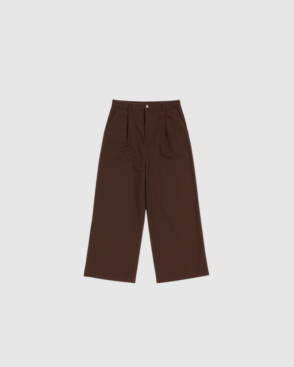 ETIQUETTE NOIRE™ Wide-Fit Pleated Trousers